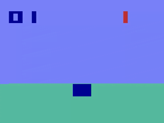 Skeet Shoot title screen for Atari 2600